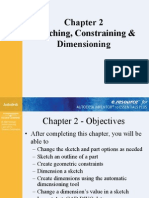 Chapter 2 - Sketching, Constraining & Dimensioning