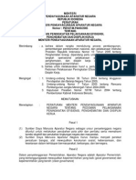 Peraturan Menpan No.87 Tahun 2005 Tentang Pedoman Peningkatan Pelaksanaa Efisiensi Penghematan Dan Disiplin PNS