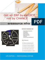 Eresource Nfra ERP - An Exclusive ERP Solution For Project Industry