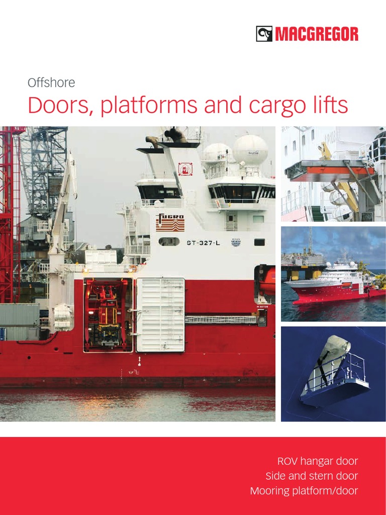 RoRo Offshore Doors, Platforms and Cargo Lifts Datasheet (Screen) 2013 ...