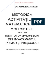 Metodica Predarii Matematicii Si Aritmetice 2003