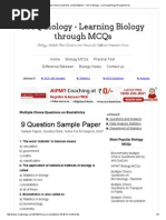 Download Multiple Choice Questions on Biostatistics  MCQ Biology - Learning Biology through MCQs by Raj Banala SN252119074 doc pdf