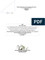 Combinación Estrategias Cuantitativas y Cualitativas