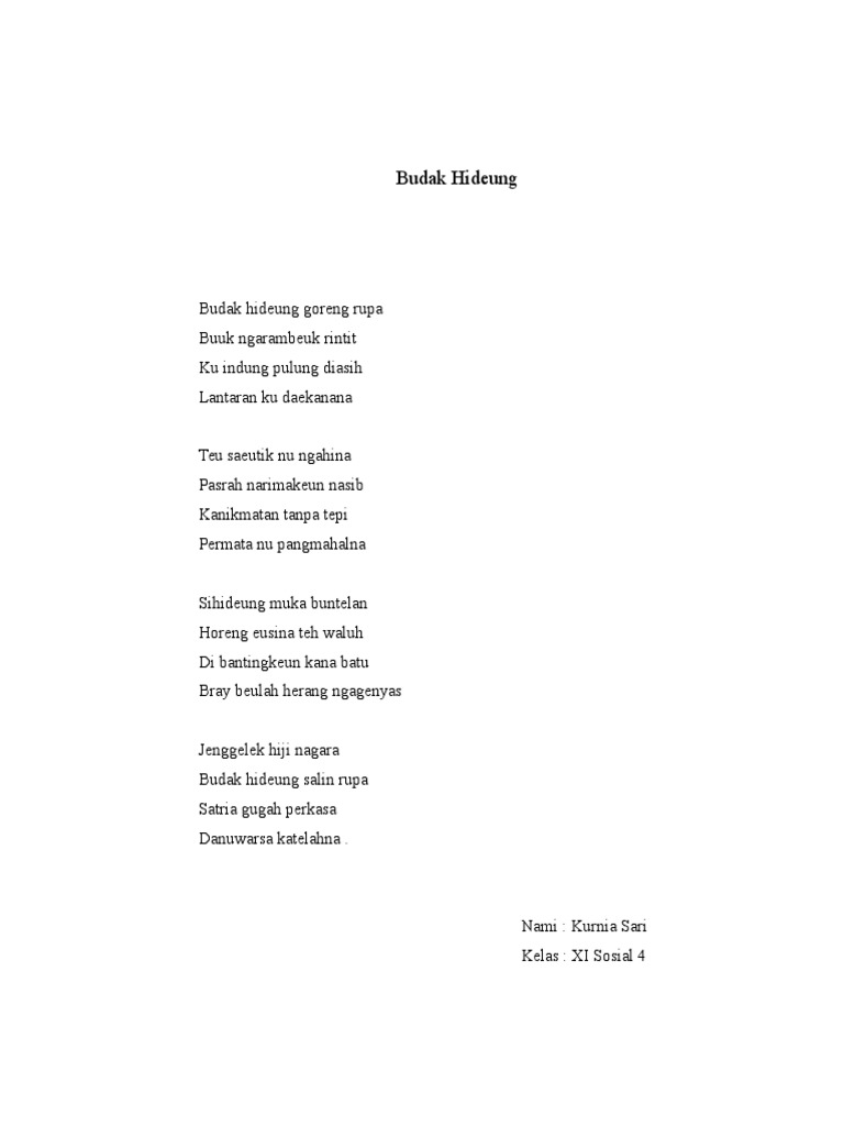 Budak Hideung | PDF