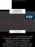 Statistica Matematica - Ciocolata