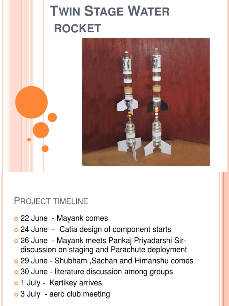Development of a Twin Stage Water Rocket: Design, Fabrication ...