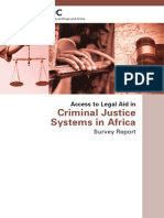 Survey Report On Access To Legal Aid in Africa