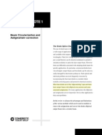 Technical Beam Circularization and Astigmatism Correction