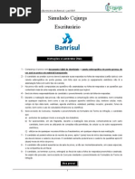 simulado concurso banrisul