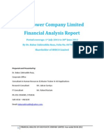 Financial Analysis Report HUBCO