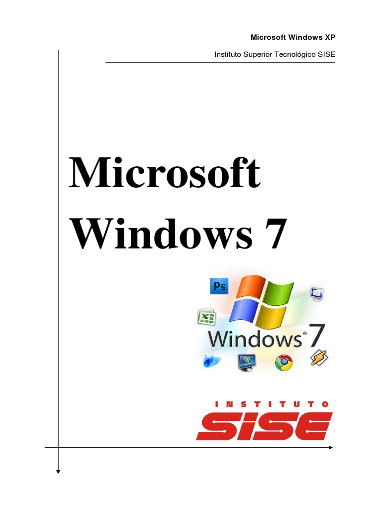 Manual de Windows 7 | PDF | Ventana (informática) | Point and Click