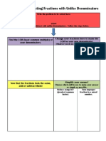 Unlike Denominators Organizer 2