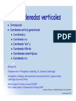 Coordenadas Verticales