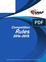 IAAF Competition Rules 2014-2015