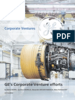 GE Corporate Venture Efforts