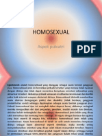 HOMOSEXUAL (Aspek Psikiatri Aja)