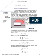 Introduction To Rectangular Waveguides PDF