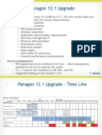 Paragon 12.1 Upgrade: Purpose