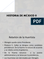 Historia de México II