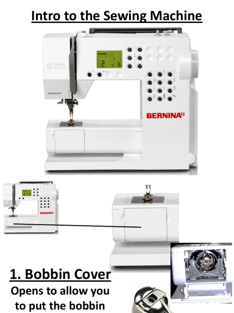 clothing iintro to the sewing machinebernina 215 Sewing Machine