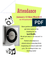 Perfect Attendance Flyer 2