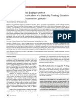 Influence of Cultural Background On Non-Verbal Communication in A Usability Testing Situation