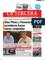 Diario La Tercera 9.1.2015
