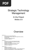 Strategic Technology Management - Weeks 5-9-2015