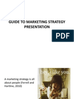 Guide To Marketing Strategy Presentation