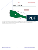 Abaqus Düzlemsel Gerilme Analizi