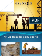 NR-18 Condições e Meio Ambiente Na Construcao Civil