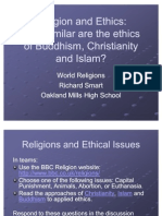 Ethics - Buddhism Islam Christianity 0910