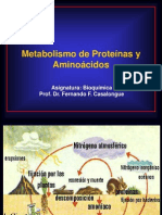 Metabolismo de Aa y Prot