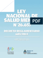 2013 09 26 Ley Nacional Salud Mental