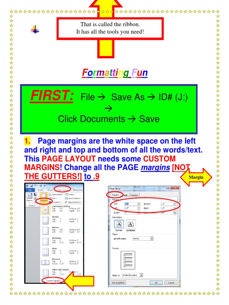 Formatting A Word Document | PDF | Typography | Text