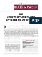 The Compensation Penalty of Right-To-Work" Laws - Econ Policy Institute