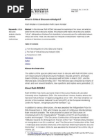 Download WODAK R - What is Critical Discourse Analysis by EDisPAL SN25218495 doc pdf