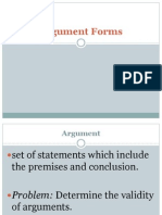 Argument Forms