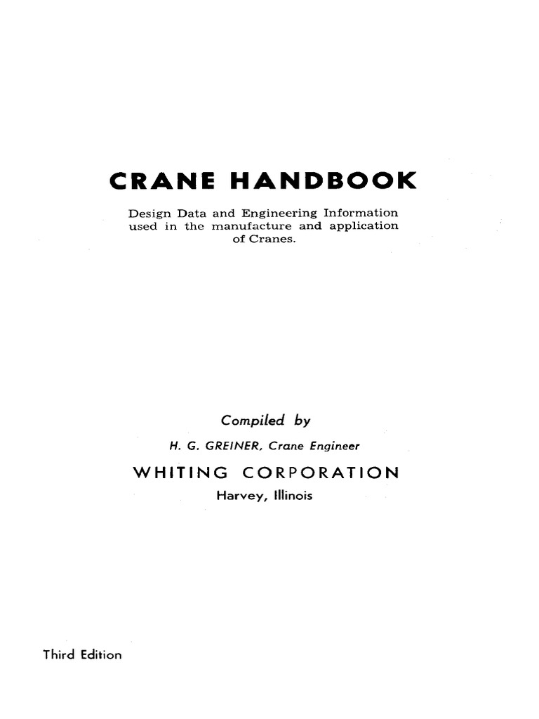 Whiting Crane Handbook Pdf Pdf