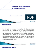 RECONOCIMIENTO DE DIFERENCIA DE CAMBIO - NIC 21.pdf