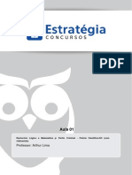 Aula 01 - Princípios de Contagem (Análise Combinatória Arranjo, Permutações, Combinações)