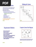 Defining The System Defining The System: Computer System State Diagram