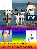 Kepentingan Unit Piawai Dalam Kehidupan Harian POWERPOINT