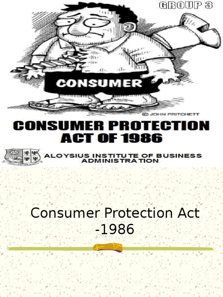 Consumer Protection Act PDF Consumer Protection Supreme Court Of