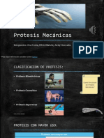 Diapositivas Prótesis Mecánica