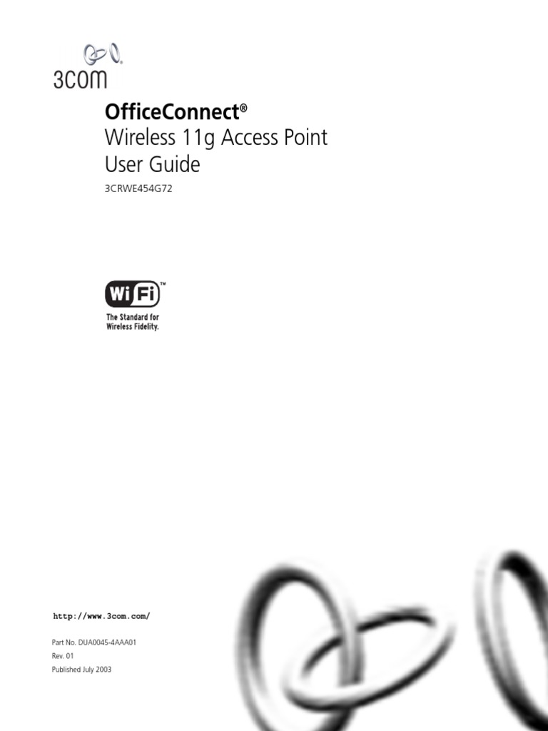 3com User Manual ( access point) | Ip Address | Wireless Lan
