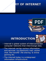 History of Internet