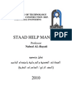 Staad Help Manual (2010)