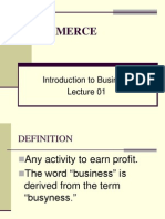 Commerce: Introduction To Business
