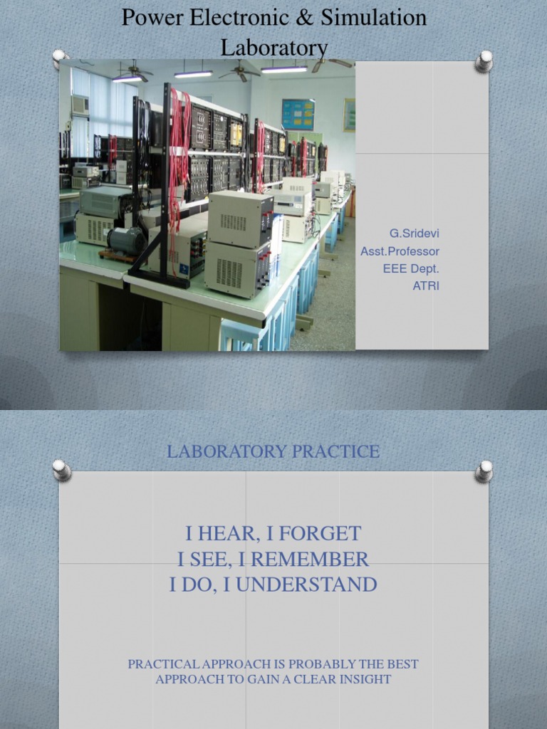 Power Electronics Laboratory Experiments | PDF | Power Inverter | Power ...